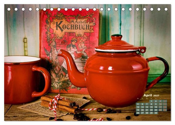 Produktbild: Kaffeep&ouml;tte & Co (Tischkalender 2027 DIN A5 quer), CALVENDO Monatskalender