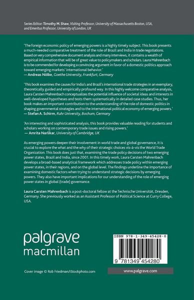 Produktbild: The Trade Policy of Emerging Powers