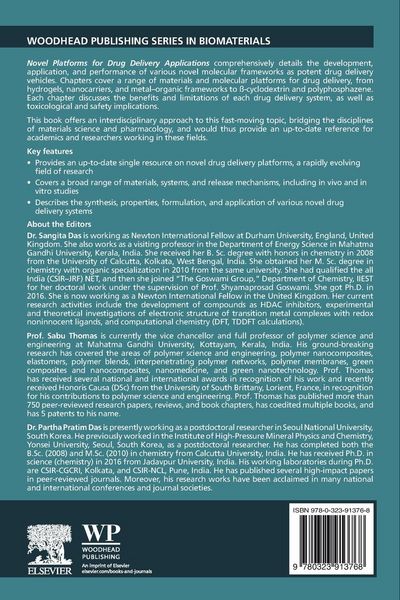Produktbild: Novel Platforms for Drug Delivery Applications