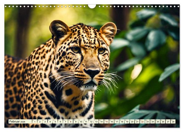 Produktbild: Gefleckte J&auml;ger (Wandkalender 2026 DIN A3 quer), CALVENDO Monatskalender