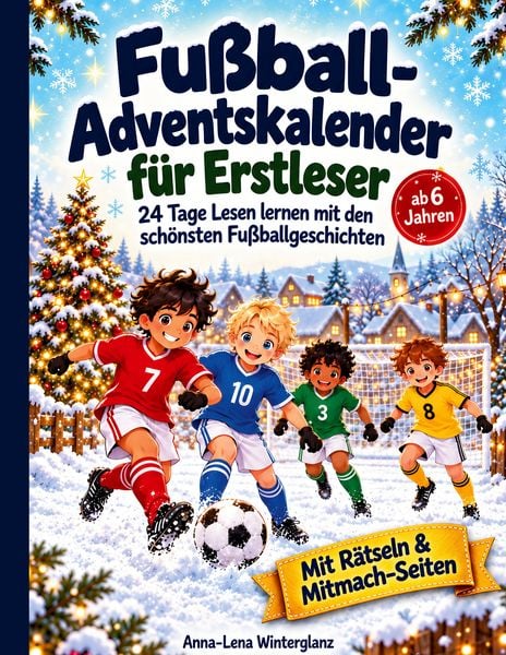 Produktbild: Fu&szlig;ball Adventskalender f&uuml;r Erstleser
