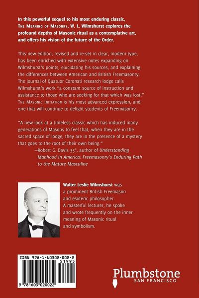 Produktbild: The Masonic Initiation, Revised Edition