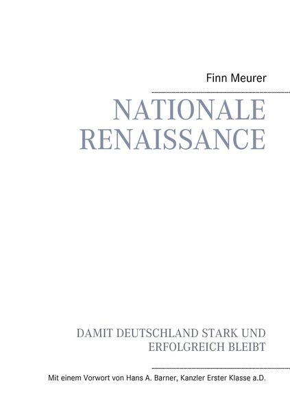 Produktbild: Nationale Renaissance