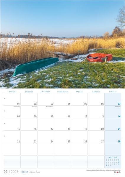 Produktbild: R&uuml;gen &hellip;meine Insel Kalender 2027
