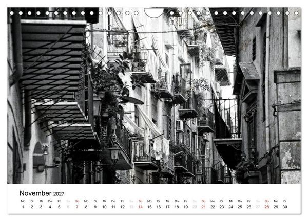 Produktbild: Silberstein portr&auml;tiert Palermo (Wandkalender 2027 DIN A4 quer), CALVENDO Monatskalender