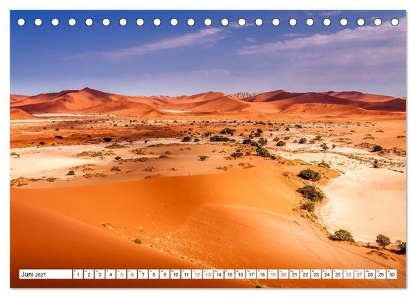 Produktbild: Namibia - Farben und Licht (Tischkalender 2027 DIN A5 quer), CALVENDO Monatskalender