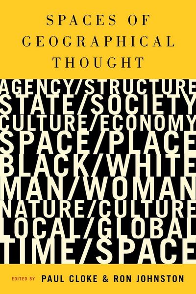 Produktbild: Spaces of Geographical Thought