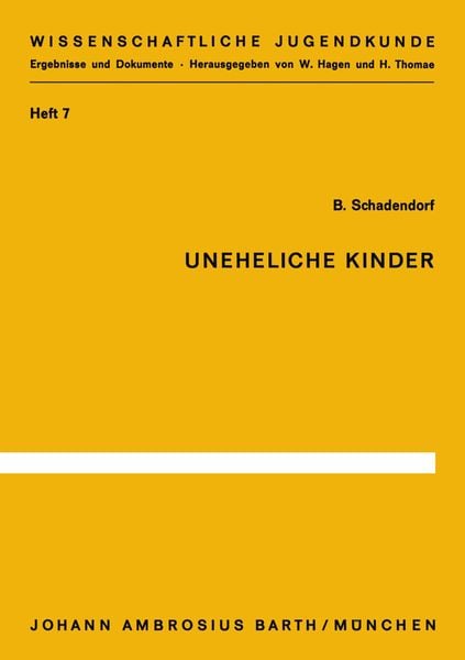 Produktbild: Uneheliche Kinder