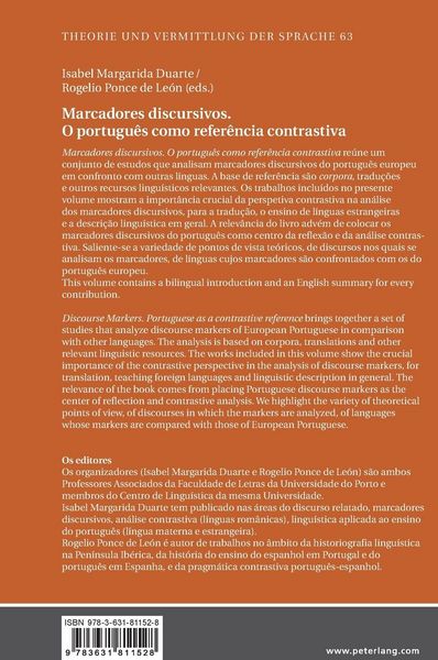 Produktbild: Marcadores discursivos. O portugu&ecirc;s como refer&ecirc;ncia contrastiva
