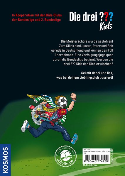 Produktbild: Die drei ??? Kids, Bundesliga-Alarm