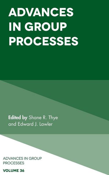 Produktbild: Advances in Group Processes