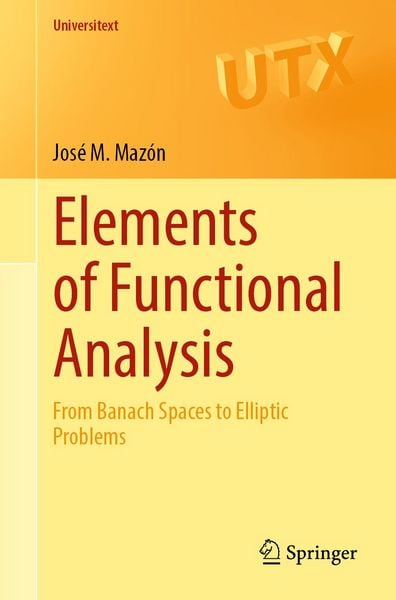 Produktbild: Elements of Functional Analysis