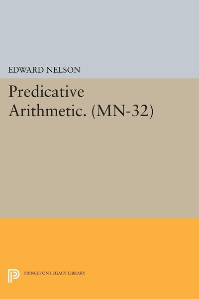 Produktbild: Predicative Arithmetic