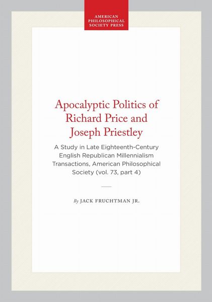 Produktbild: Apocalyptic Politics of Richard Price and Joseph Priestley