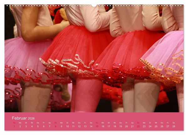 Produktbild: M&auml;dchentr&auml;ume - Ballett und Tanz (hochwertiger Premium Wandkalender 2026 DIN A2 quer), Kunstdruck in Hochglanz
