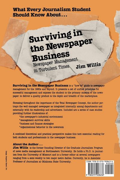 Produktbild: Surviving in the Newspaper Business