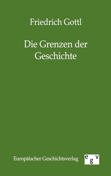 Produktbild: Die Grenzen der Geschichte