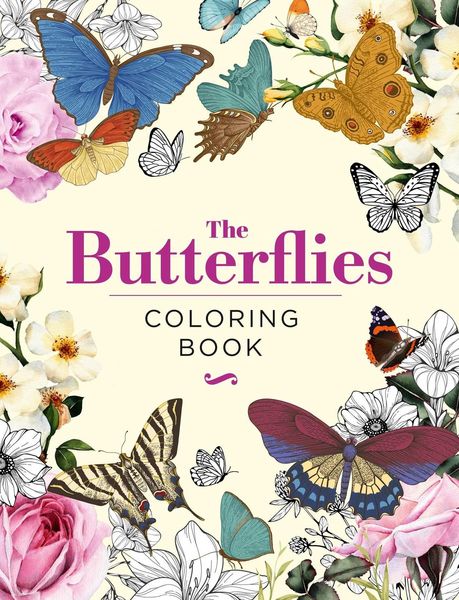 Produktbild: The Butterflies Coloring Book