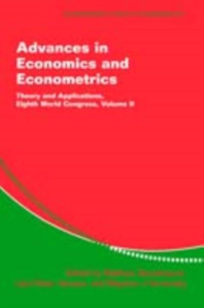 Produktbild: Advances in Economics and Econometrics: Volume 2
