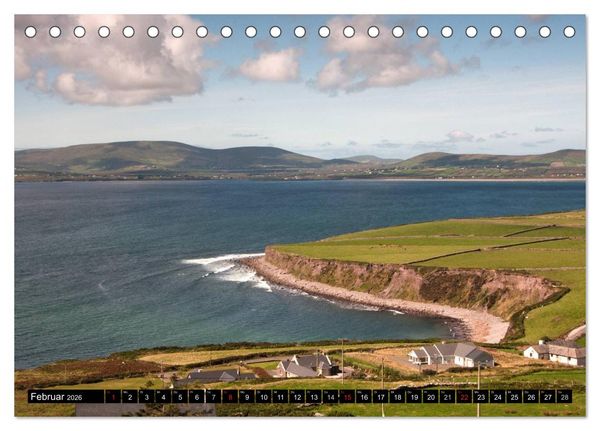 Produktbild: Quer durch Irland - Landschaften pur (Tischkalender 2026 DIN A5 quer), CALVENDO Monatskalender