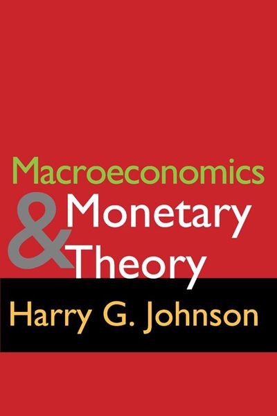 Produktbild: Macroeconomics and Monetary Theory