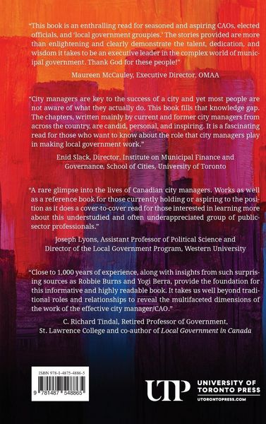 Produktbild: The Role of Canadian City Managers