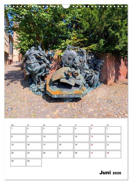 Produktbild: K&ouml;ln und D&uuml;sseldorf - Stadtmomente am Rhein (Wandkalender 2026 DIN A3 hoch), CALVENDO Monatskalender