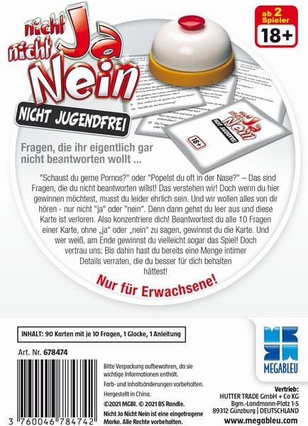 Produktbild: Nicht Ja Nicht Nein - nicht jugendfrei