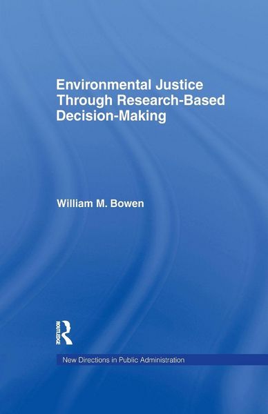 Produktbild: Environmental Justice Through Research-Based Decision-Making