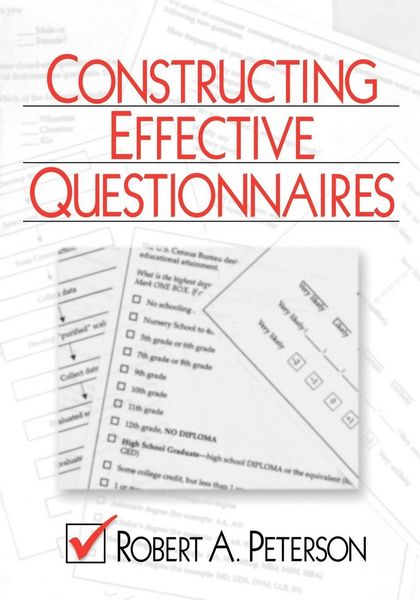 Produktbild: Constructing Effective Questionnaires