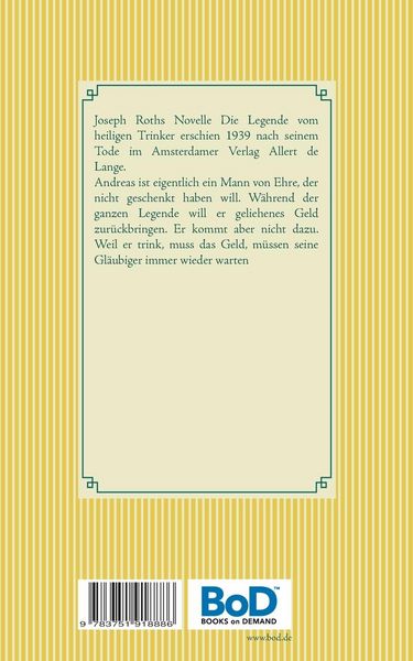 Produktbild: Die Legende vom heiligen Trinker
