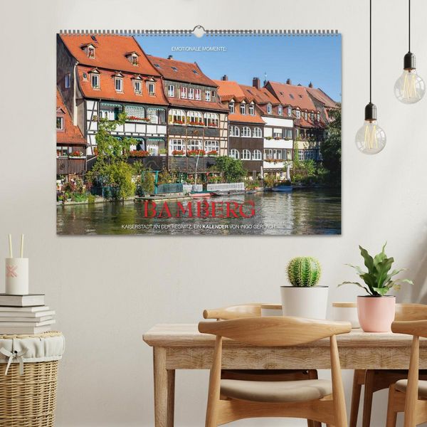 Produktbild: Emotionale Momente: Bamberg (Wandkalender 2026 DIN A2 quer), CALVENDO Monatskalender