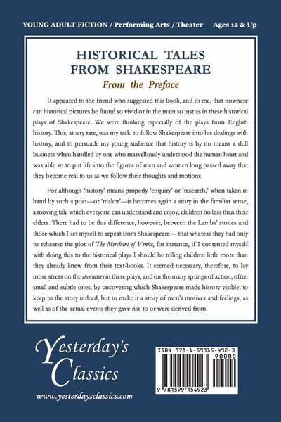 Produktbild: Historical Tales from Shakespeare (Yesterday's Classics)