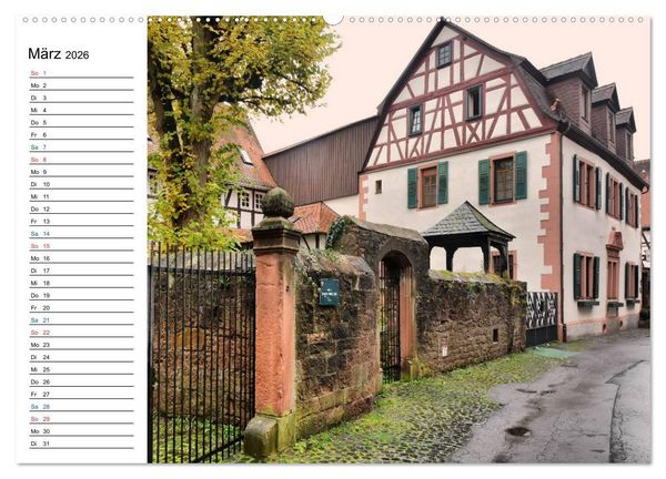 Produktbild: Herrliches Hessen - B&uuml;dingen (hochwertiger Premium Wandkalender 2026 DIN A2 quer), Kunstdruck in Hochglanz