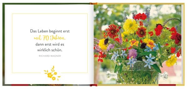 Produktbild: Ein Strau&szlig; voll bunter W&uuml;nsche zum 70.