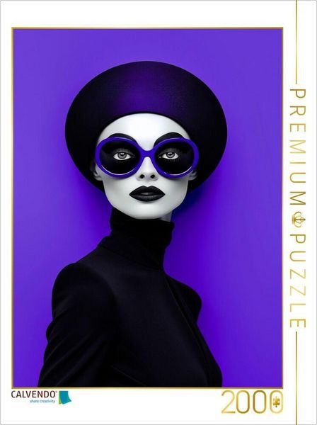 Produktbild: CALVENDO Puzzle Ein Motiv aus dem Kalender Fashion im Pop-Art | 2000 Teile Lege-Gr&ouml;&szlig;e 90x67cm Foto-Puzzle f&uuml;r gl&uuml;ckliche Stunden
