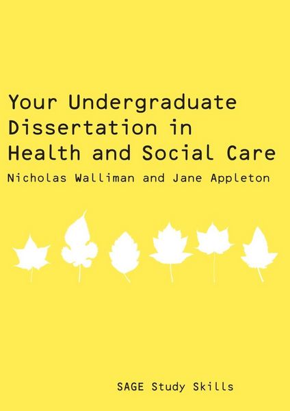 Produktbild: Your Undergraduate Dissertation in Health and Social Care