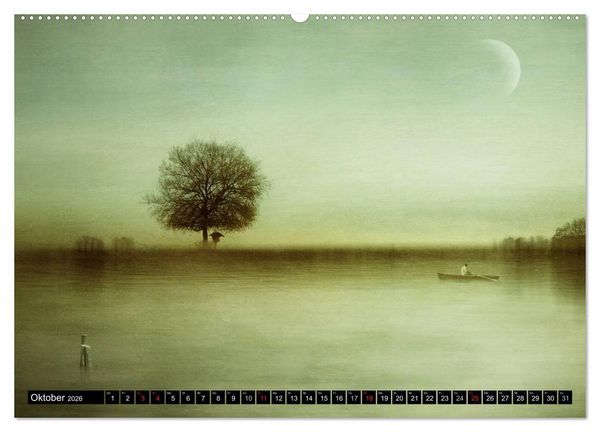 Produktbild: Traumwelten (Wandkalender 2026 DIN A2 quer), CALVENDO Monatskalender