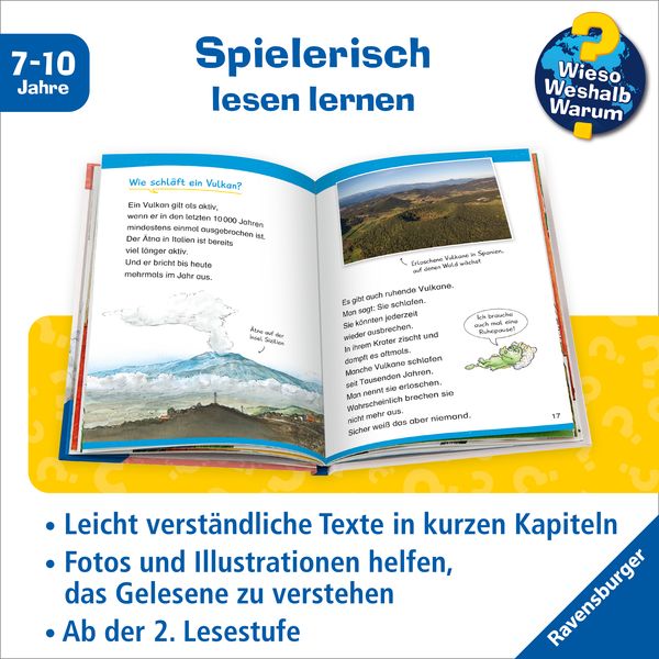 Produktbild: Wieso? Weshalb? Warum? Erstleser, Band 2 - Vulkane