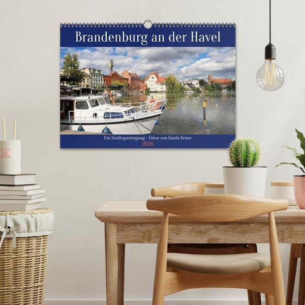 Produktbild: Brandenburg an der Havel - Ein Stadtspaziergang (Wandkalender 2026 DIN A3 quer), CALVENDO Monatskalender