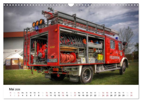 Produktbild: Feuerwehr im Bernburger Land (Wandkalender 2026 DIN A3 quer), CALVENDO Monatskalender
