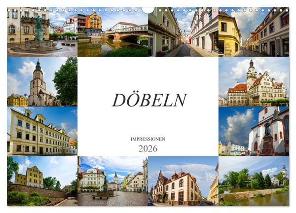 Produktbild: D&ouml;beln Impressionen (Wandkalender 2026 DIN A3 quer), CALVENDO Monatskalender