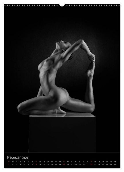 Produktbild: BODY SCULPTURE (Wandkalender 2026 DIN A2 hoch), CALVENDO Monatskalender