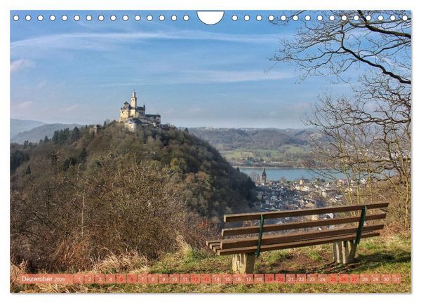 Produktbild: Sch&ouml;ne Aussichten B&auml;nke zum Verweilen (Wandkalender 2026 DIN A4 quer), CALVENDO Monatskalender
