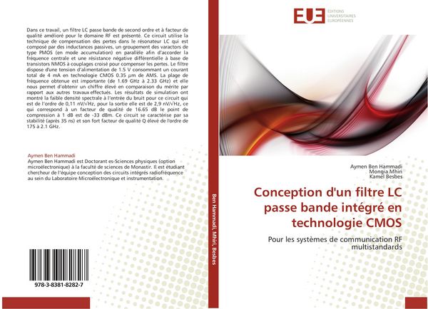 Produktbild: Conception d'un filtre LC passe bande int&eacute;gr&eacute; en technologie CMOS
