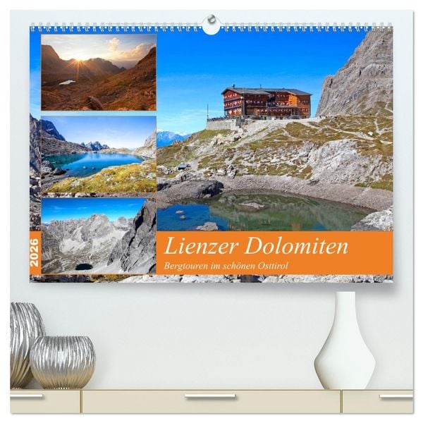 Produktbild: Lienzer Dolomiten (hochwertiger Premium Wandkalender 2026 DIN A2 quer), Kunstdruck in Hochglanz