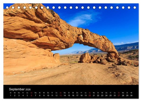 Produktbild: Canyonlands 2026 (Tischkalender 2026 DIN A5 quer), CALVENDO Monatskalender