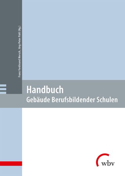 Produktbild: Handbuch: Geb&auml;ude Berufsbildender Schulen