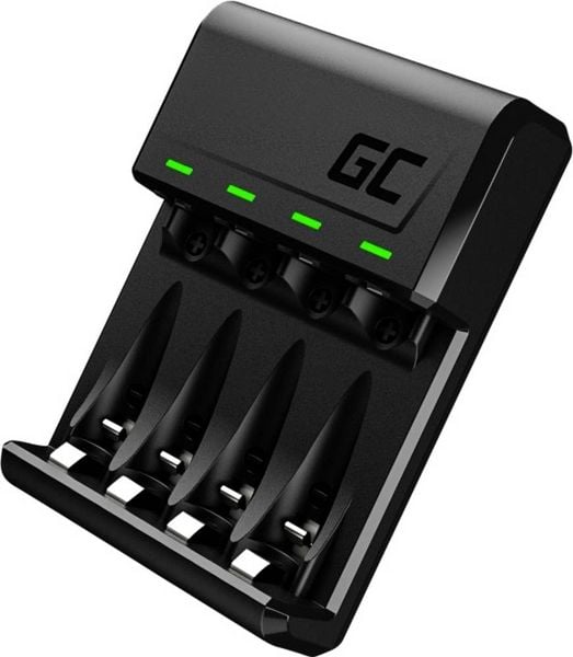 Produktbild: Green Cell VitalCharger Rundzellen-Ladeger&auml;t NiMH Micro (AAA), Mignon (AA)