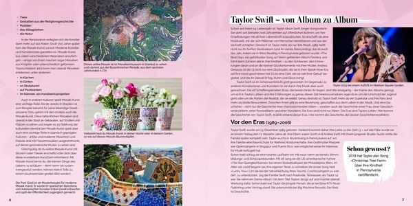 Produktbild: Taylor Swift Mosaik-Stickerbuch I Tribute Edition